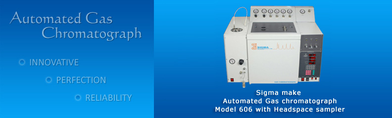 Automated Gas Chromatograph Model 606 with Headspace Sampler